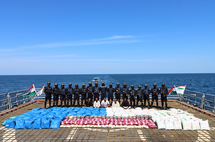 Indian agencies recovers 3,300 kg of narcotics off Gujarat coast: More than one lakh cases of drugs trafficking registered in 2022